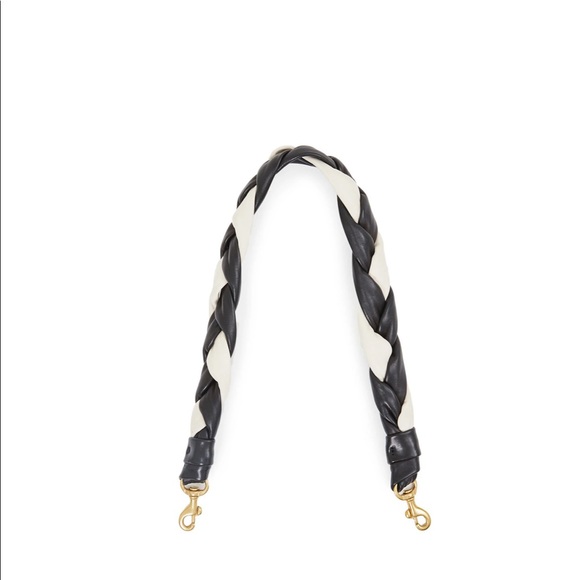 Clare V Handbags - 🎉😍 Clare V  Blk & White Woven Shoulder Strap!🌟